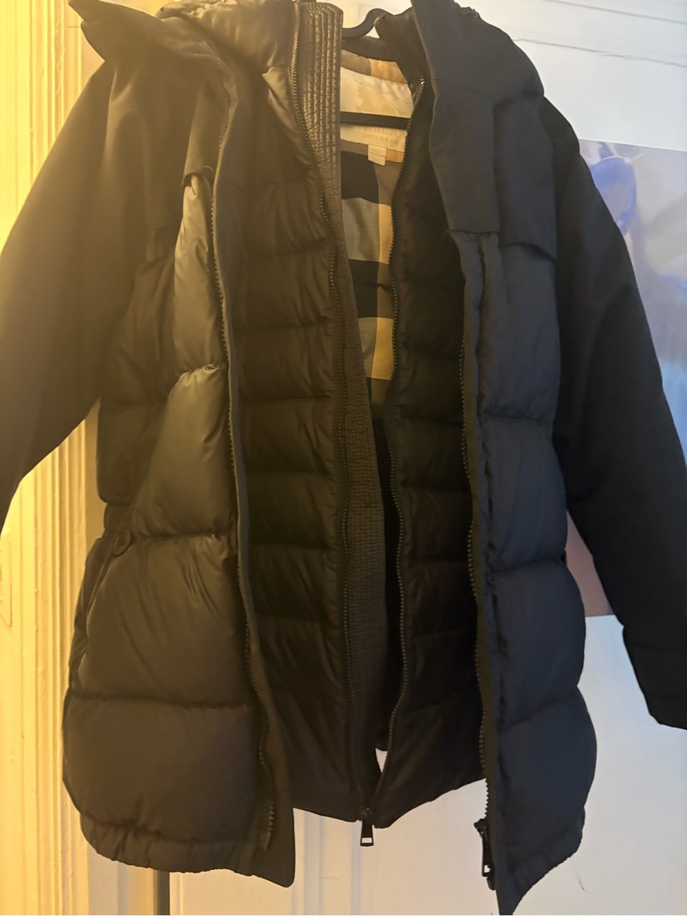 Burberry down jacket